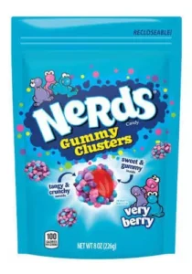 Nerds gummy cluster very berry doypack 227g