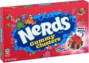 Nerds gummy cluster video box 85g