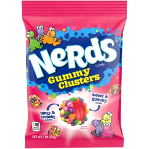 Nerds gummy clusters pegbag 142 gr