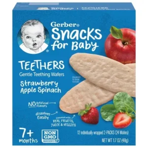 Teethers Strawberry Apple Spinach 48g